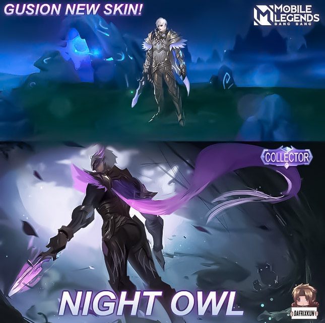 Tampilan Skin Baru Gusion Mobile Legends