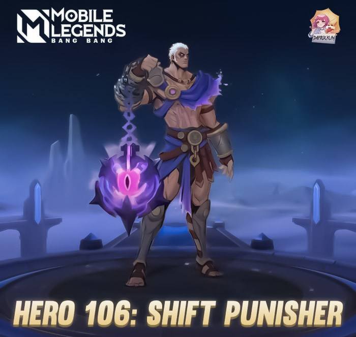 Tampilan Bocoran Hero Baru Shift Punisher