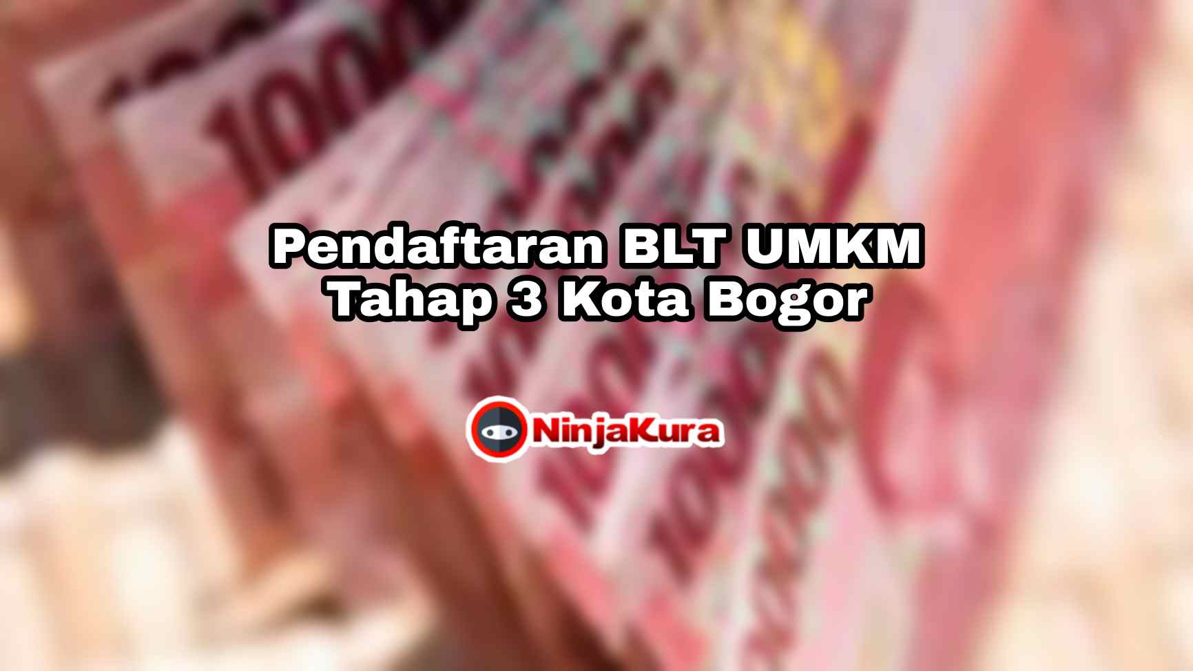 Pendaftaran BLT UMKM Tahap 3 Kota Bogor