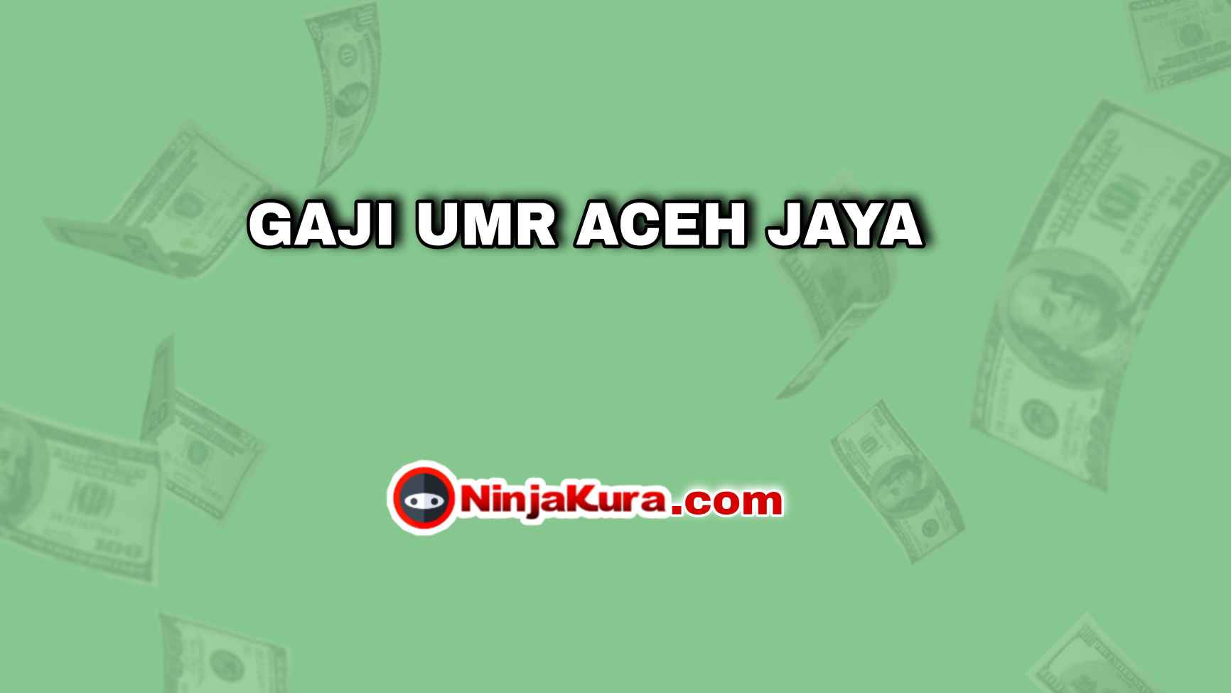 Gaji UMR Aceh Jaya